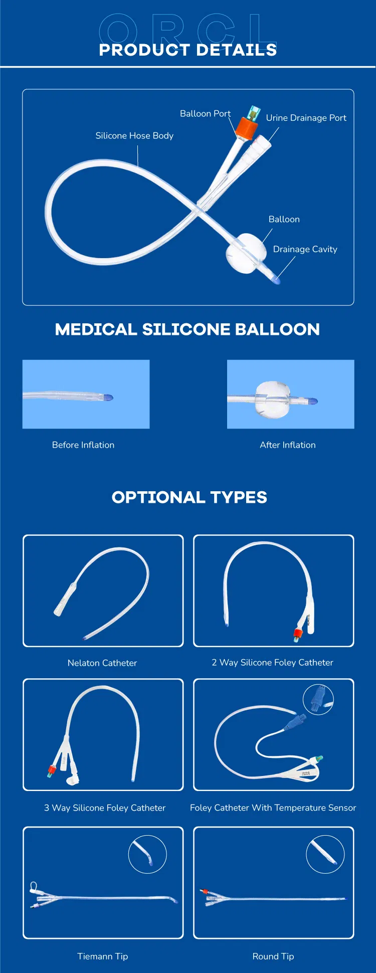 Silicone Foley Catheter
