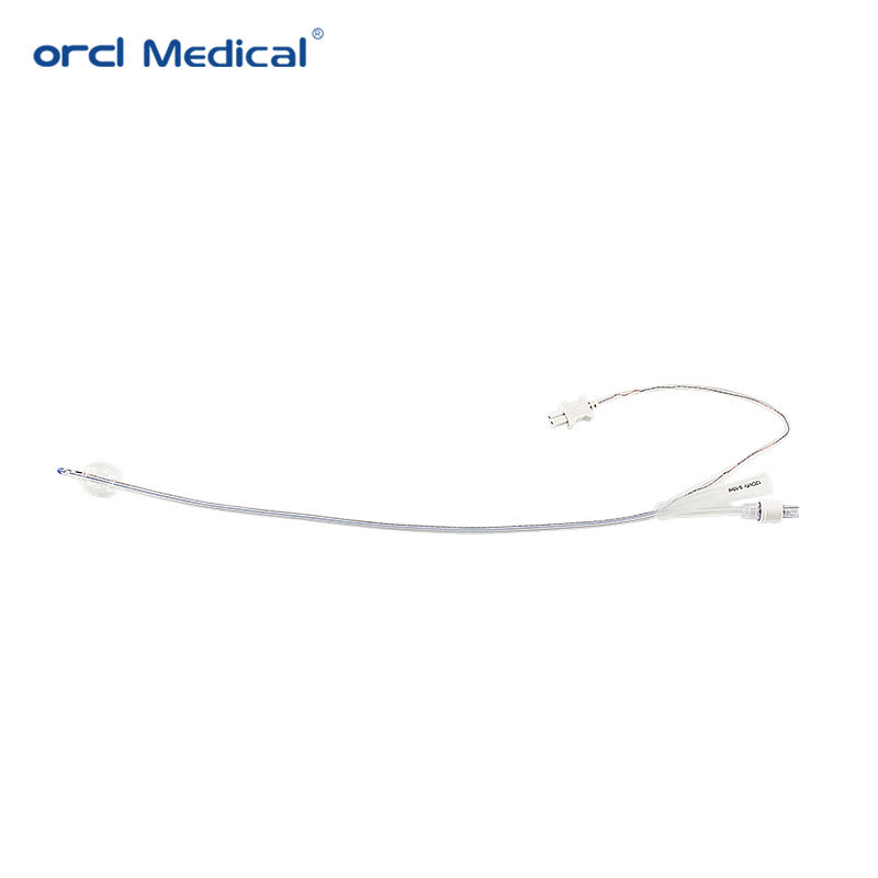 Temperature Sensing Silicone Foley Catheter with Temperature Sensor ...