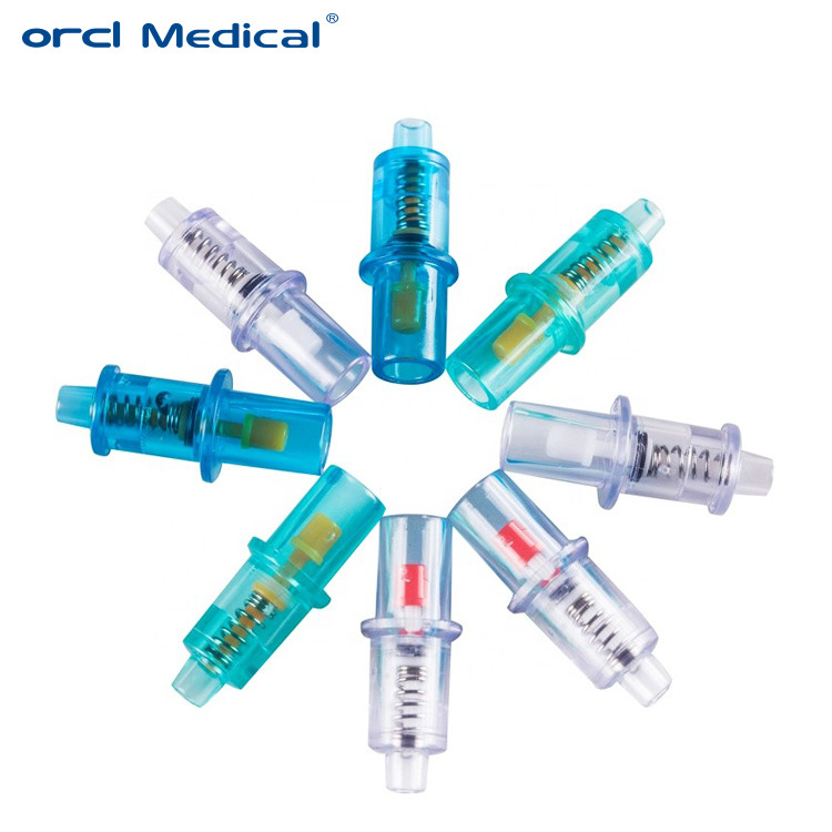 Disposable Medical One-way Plastic Check Valve Used For Urology ...
