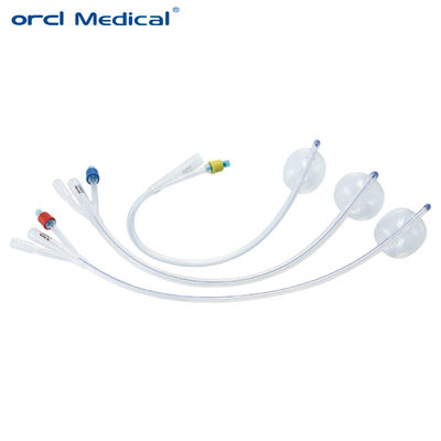 Wholesale Prices Medical Consumables Disposable 100% Silicone 3 Way Sterile Foley Catheter Supplier