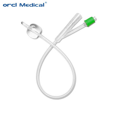 Medical 2 Way 3 Way 6FR8FR10FR Silicone Coated Foley Catheter for Animals Wholesale Supplier