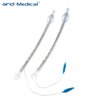 Medical Sterile Reinforced PVC Cuffed / Uncuffed Endotracheal Tube Factory Supplier