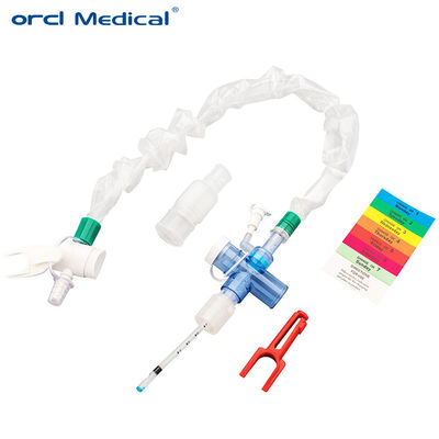 Disposable 4H 72H Medical 14fr PVC Mucus Closed Suction Catheter Wholesale Supplier