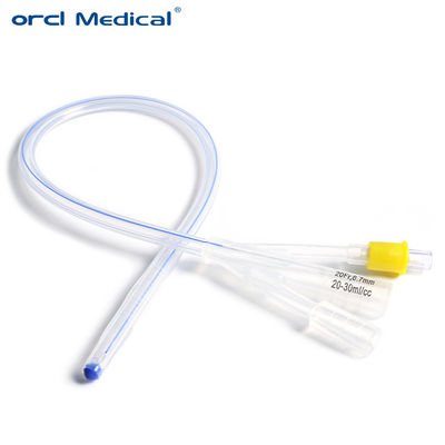 Disposable Silicone Coated Foley Catheter For Patients