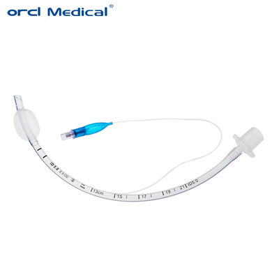 Medical Supplies Disposable PVC Oral Nasal Preformed Endotracheal Tube With Cuffed / Uncuffed