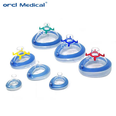 Medical Supplies Disposable Air Cushion PVC Anesthesia Mask With CE ISO Approved