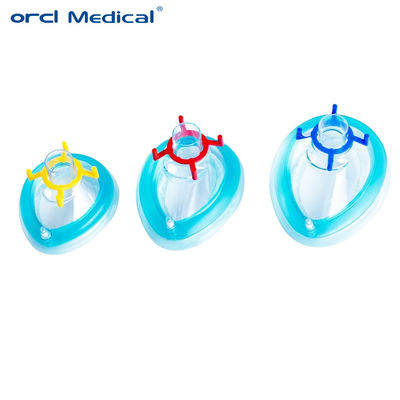 Disposable International Standard Size Air Cushion Mask Adult Pediatric Rotational Anaesthetic Face Mask Anesthesia Mask