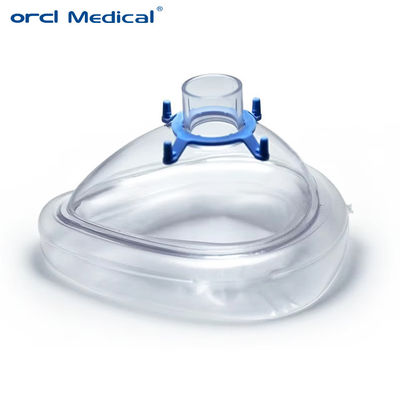 Medical Factory CE Approved Disposable Oxygen Anaesthesia Mask For Child / Adult Hospital Supply Medical Silicone Anesthesia Mask Adult Pediatric