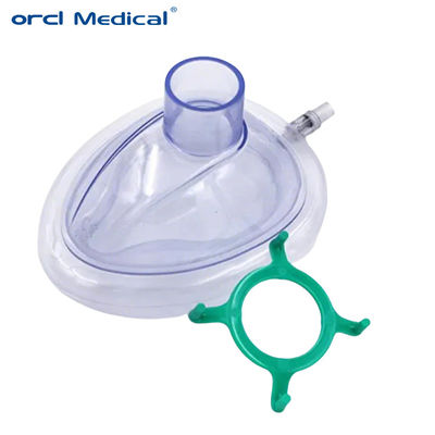 Hospital Disposable Air Cushion Mask Inflatable Disposable Breathing Medical Face Oxygen PVC Anesthesia Mask Company Price