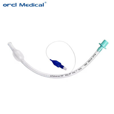 Disposable Medical Endotracheal Tube With Cuff Oral / Nasal Cuffed Endotracheal Intubation Tube For Surgery