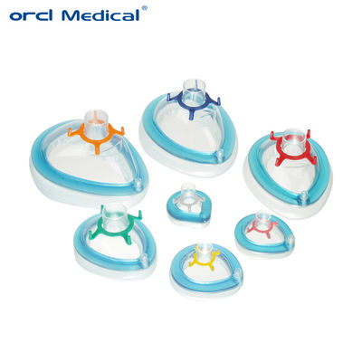 Medical Single Use Disposable Surgical Anaesthetic Face Mask For Surgical Operation Manufacturer