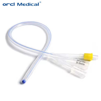 Disposable Medical Silicone Foley Catheter 3 Way for Urology Surgery
