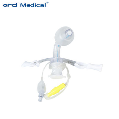 Safety Medical Disposable Tracheostomy Tube High Volume With Subglottic Suction Tube