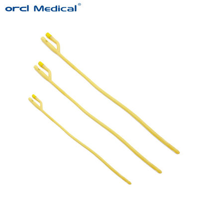 Silicone Coated Latex Foley Balloon Catheter 2 Way For Urology Surgery