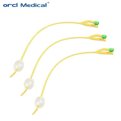 2 Way Urethral Catheter , PVC Disposable Medical Foley Catheter