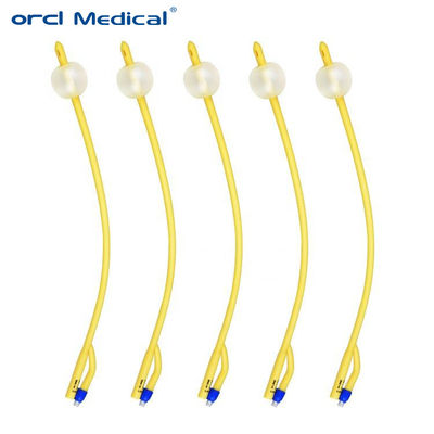 Sterile Two Way Foley Catheter , Latex Balloon Catheter Free Sample Various Size