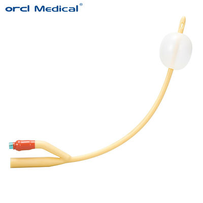 Silicone 2 Way Foley Balloon Catheter , 5cc - 30cc Balloon Foley Catheters