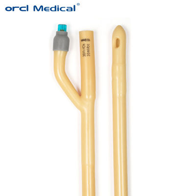 Wholesale Medical Disposable Yellow Urinary 2 Way 3 Way Fr6-30 Latex Foley Catheter