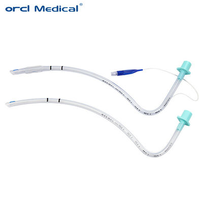 Sterile Reinforced Endotracheal Tube Nasal Preformed Various Sizes High Volume Cuffed