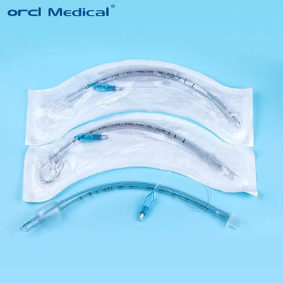 Reinforced Medical Endotracheal Tube Supplier Oral Cuffed / Uncuffed Endotracheal Tube