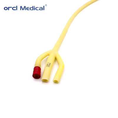 Orcl Different Disposable Medical Medical Consumables Customized 3 Way Foley Catheter Sizes Number 16