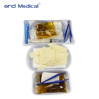 Medical Disposable Materials Reliable Qualification Disposable Urethral Set With Latex/Silicone Catheter