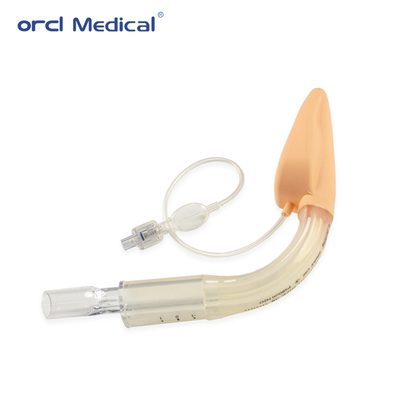 ICU Use Latex-Free Medical Supply Double Tube Standard Silicone Laryngeal Mask Airway  #2-5# Size With CE ISO13485