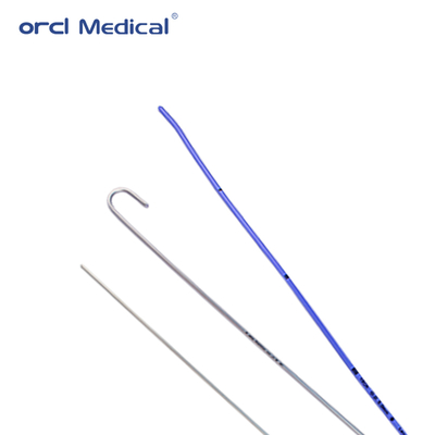 Sterile Disposable Medical Endotracheal Tube Intubating Stylet With Solid/Hollow Type