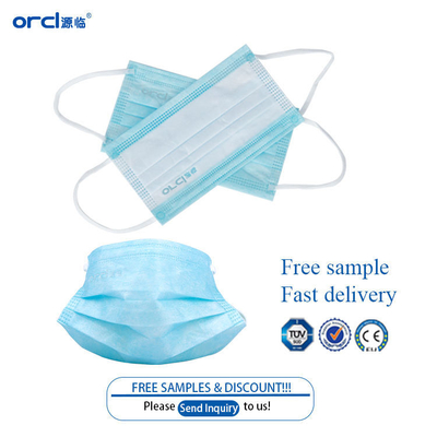 Medical Masks Individually Wrapped Mascarilla BLue Disposable Surgical Face Mask