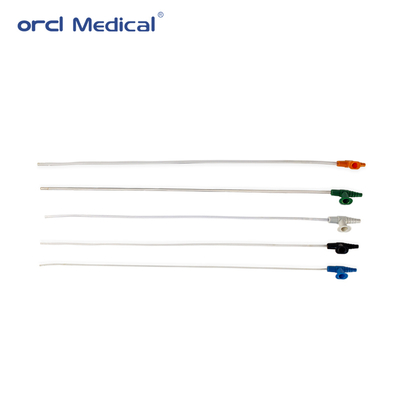 Respiratory Therapy PVC Suction Catheter  Fr6-22 Sizes Medical-Grade Catheter with Graduation Marks