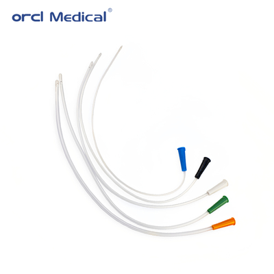 Sterile Single-Use Medical-Grade Fr6-22 Sizes PVC Suction Catheter with Graduation Marks
