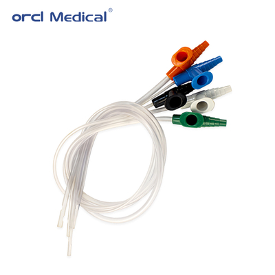 Medical Supply Sterile Fr6-Fr22 Sizes  PVC Suction Catheter Anti-Kink Design Single-Use  
