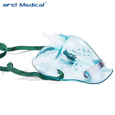 Hyperbaric Oxygen Therapy Mask , Medical PVC Oxygen Delivery Mask With ...