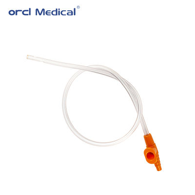 Flexible Low-Friction Medical-Grade Fr6-22 Sizes PVC Suction Catheter ...